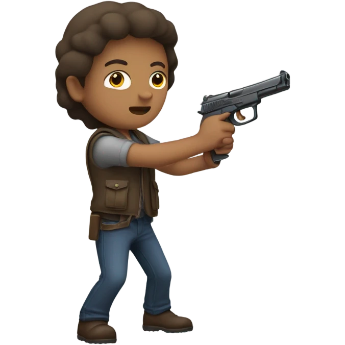 Lefty gunplay emoji
