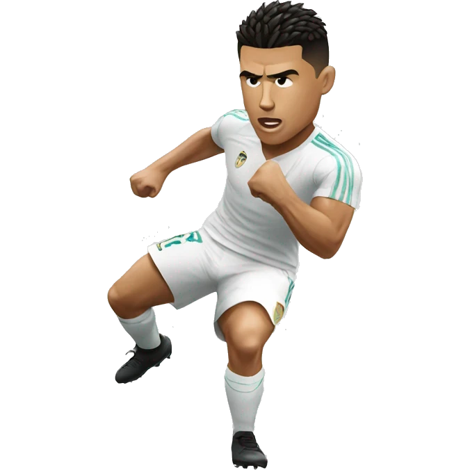 Ronaldo fighting emoji