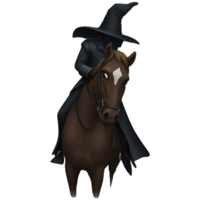 Headless Horseman emoji | AI Emoji Generator