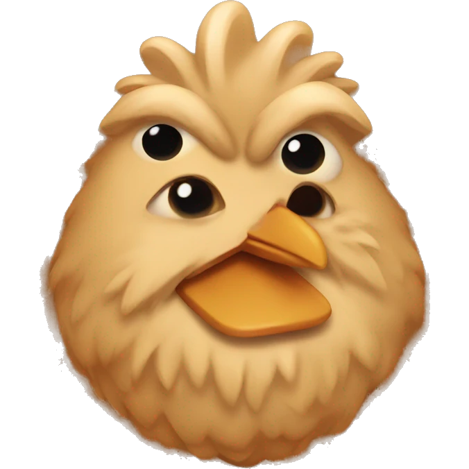 chicken in brown sauce emoji