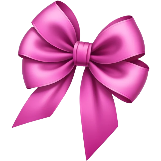 flower with a bow emoji