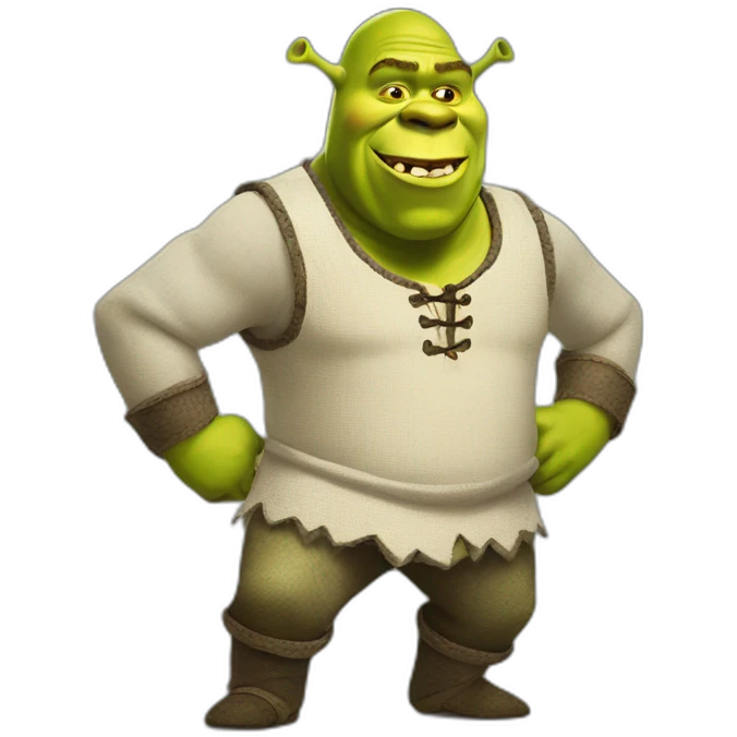Shrek dance emoji