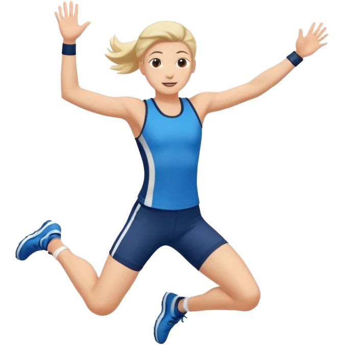 jumping with confidence emoji