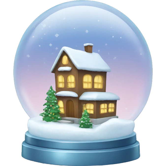 Snow globe emoji