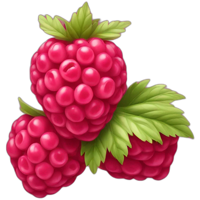 Raspberry emoji