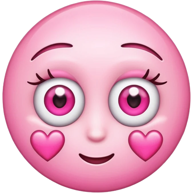 I need the eye roll emoji but add some hearts to make it lovely. Almost like a playful eye roll. emoji