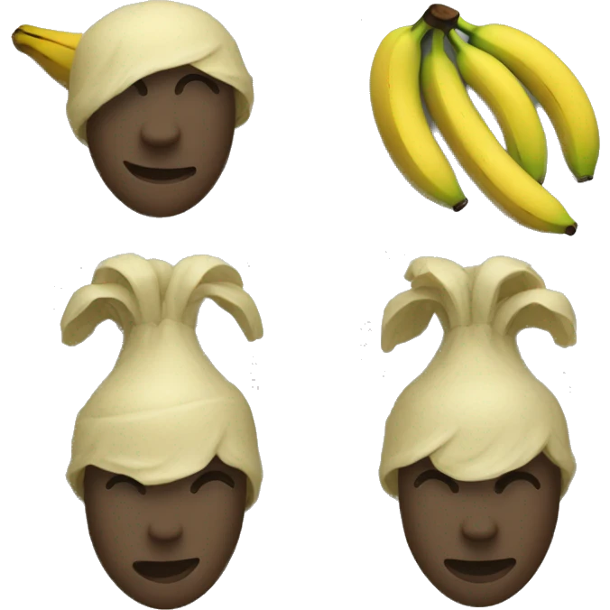negor and banan emoji