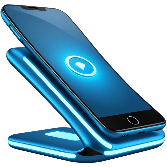 Hyper Futuristic phone emoji