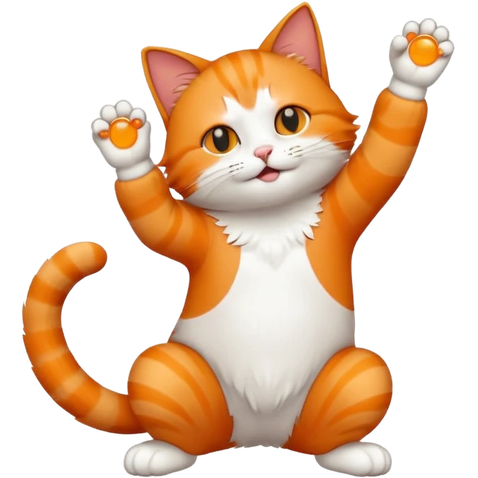 Cat dabbing  emoji
