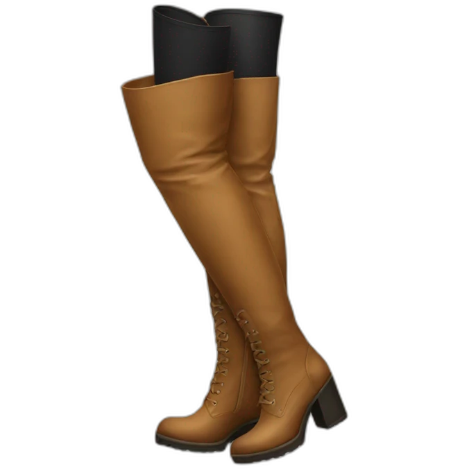 thigh high boots emoji
