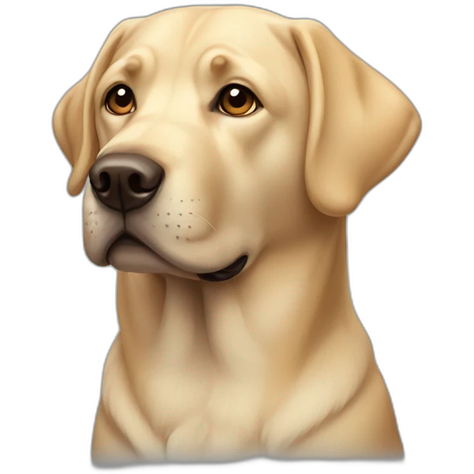 labrador dog emoji