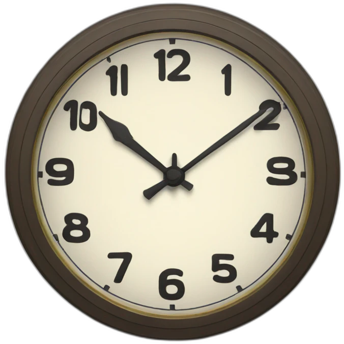 clock emoji