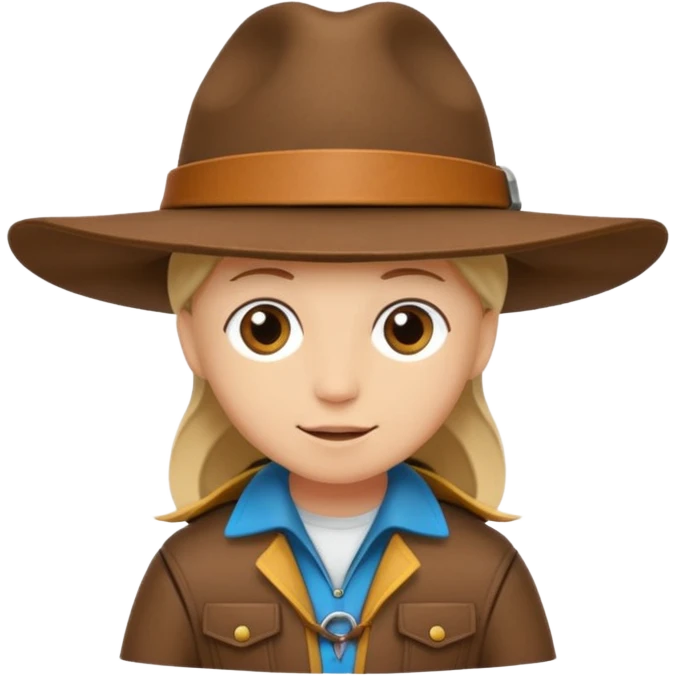 explorer hat emoji