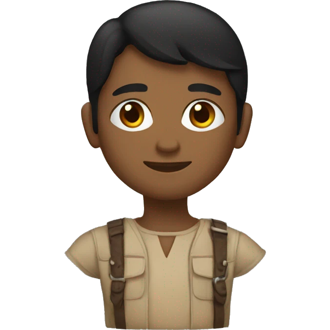 Tejana negro emoji