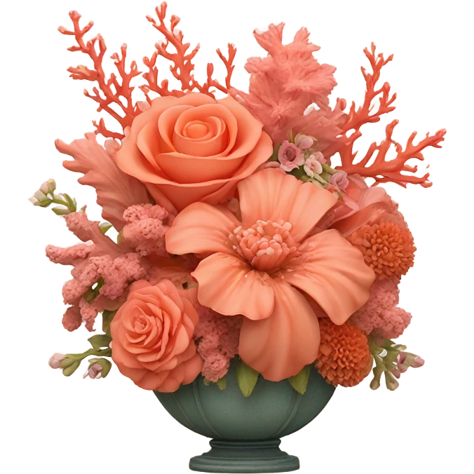 Valentino Coral fantasy emoji
