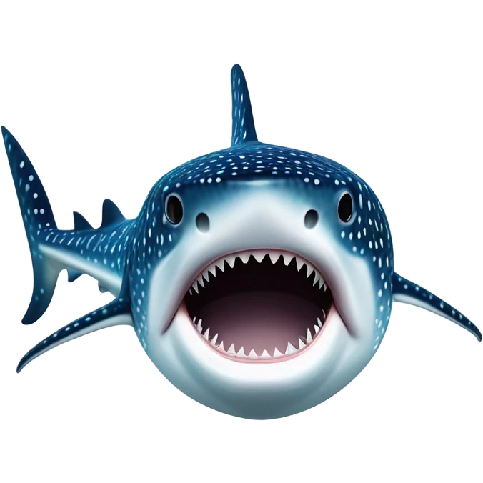 Whale shark emoji
