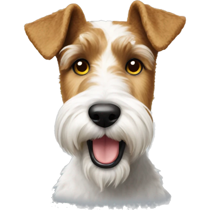 wire fox terrier emoji