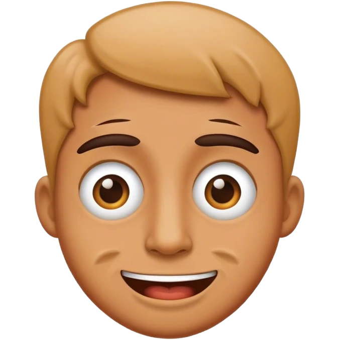 Random face to make friend laugh emoji