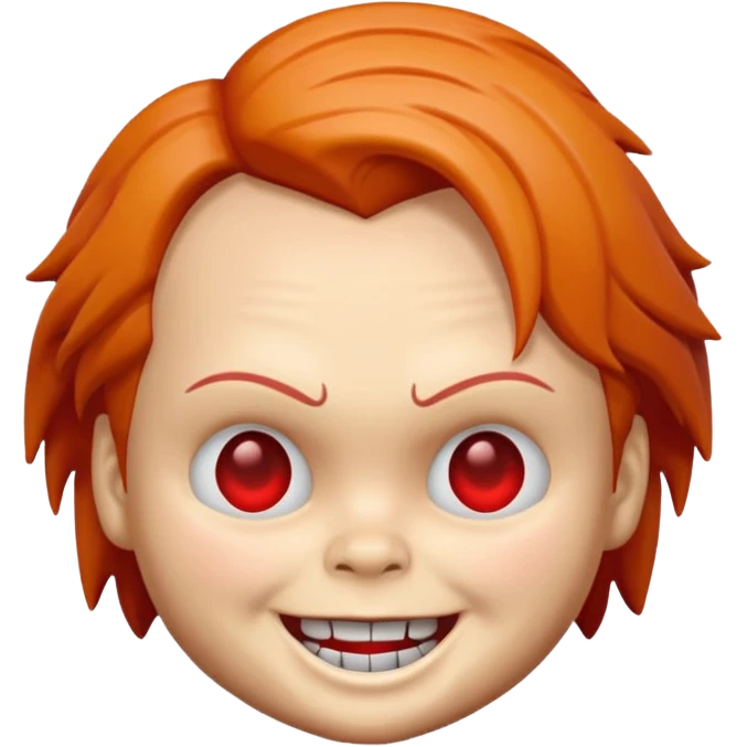 Un emojin de chuky emoji