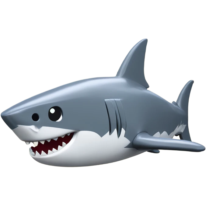 Lego shark emoji