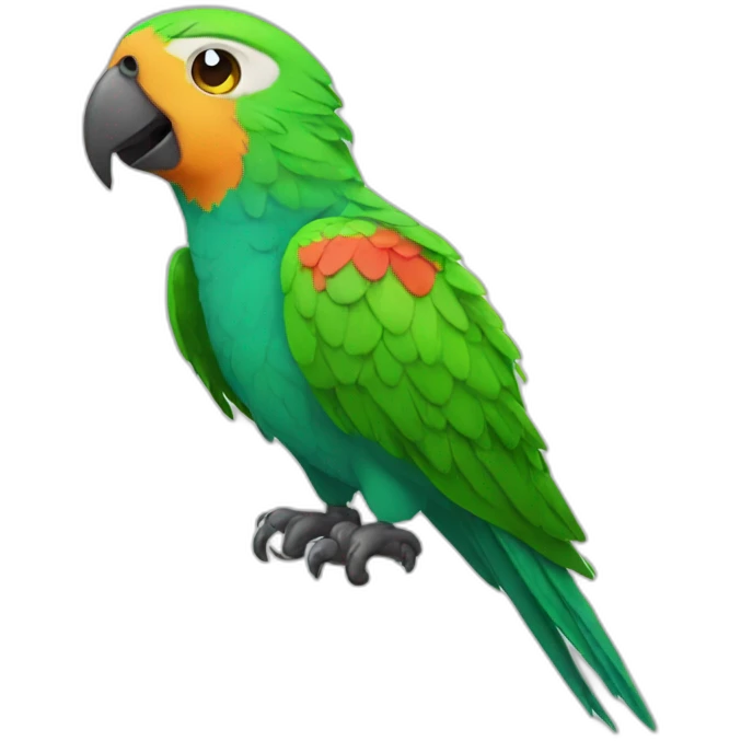 parrot cries emoji