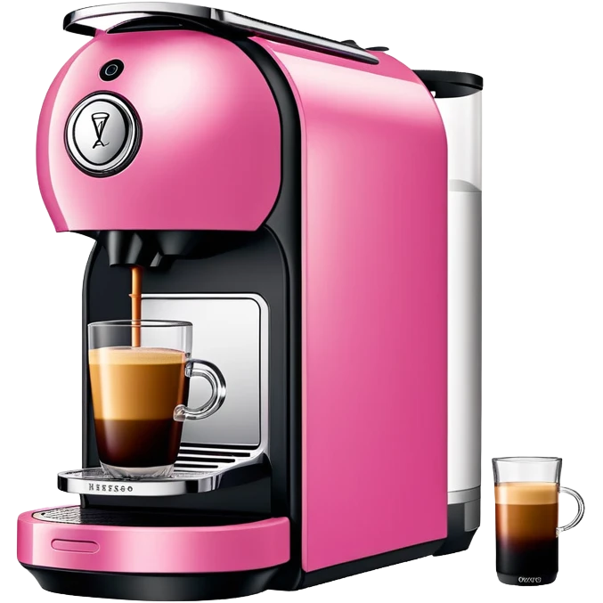 vertuo machine by Nespresso in Pink emoji