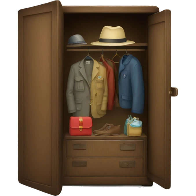 travelling closet emoji