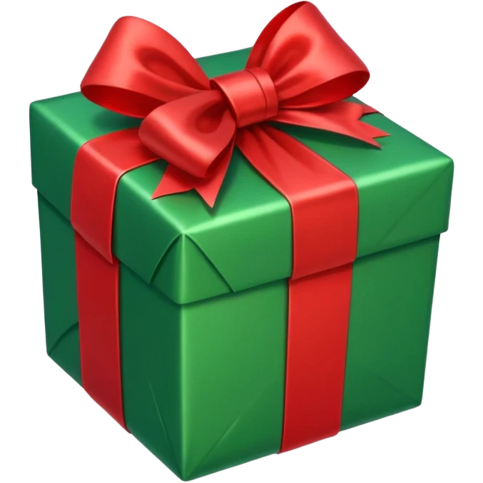 GREEN PRESENT emoji