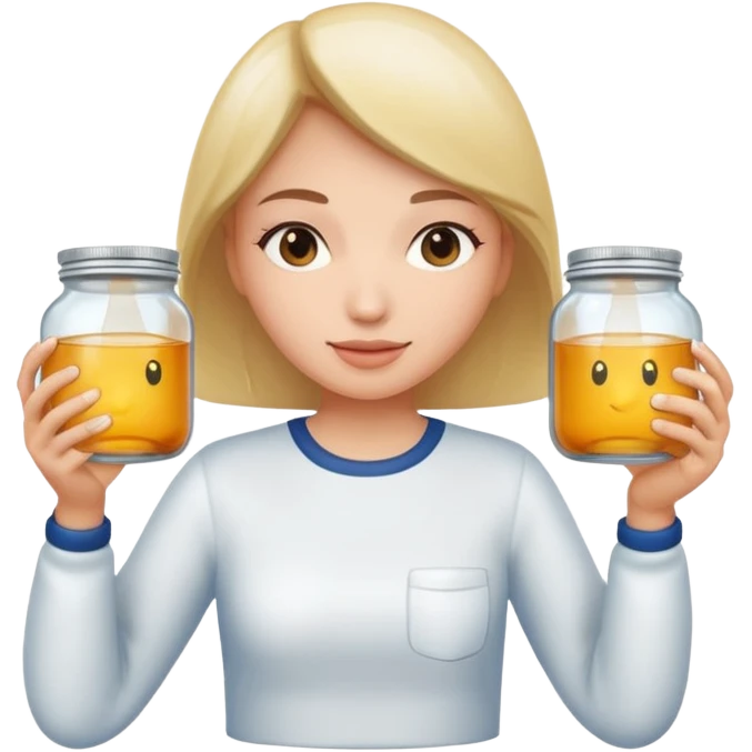  womanPeople Holding Jar emoji