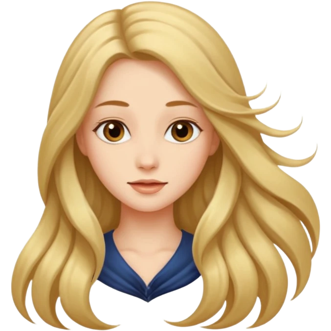 یه دختر زیبا emoji