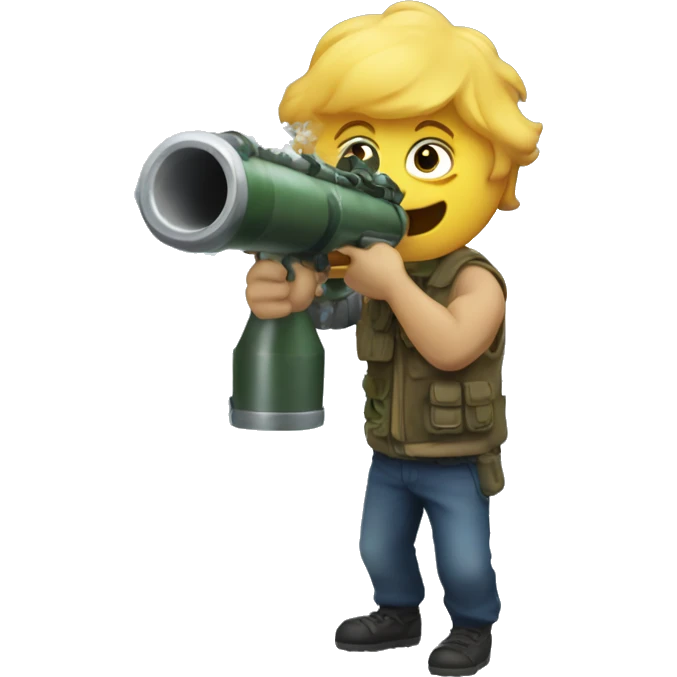 bazooka with bubbles emoji