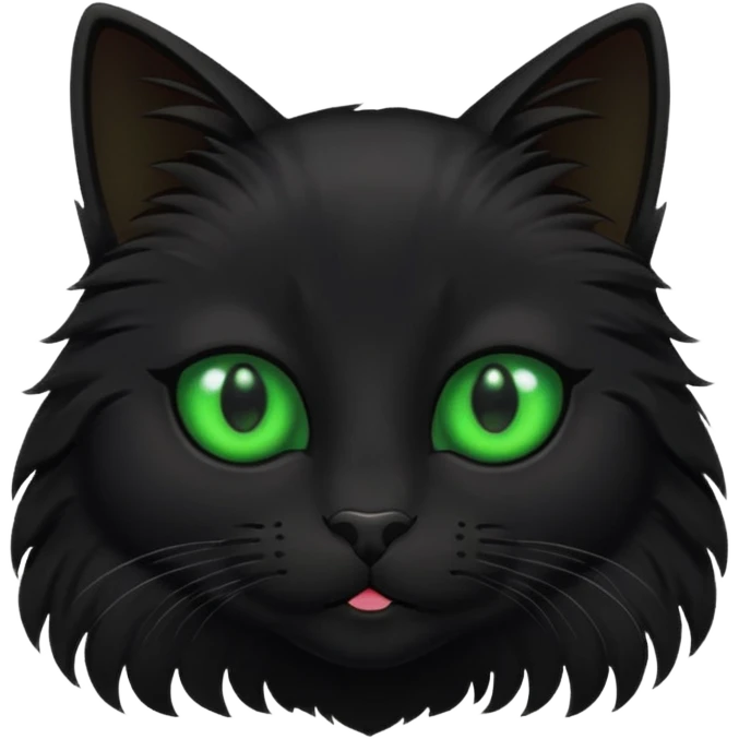 Чорний кіт emoji