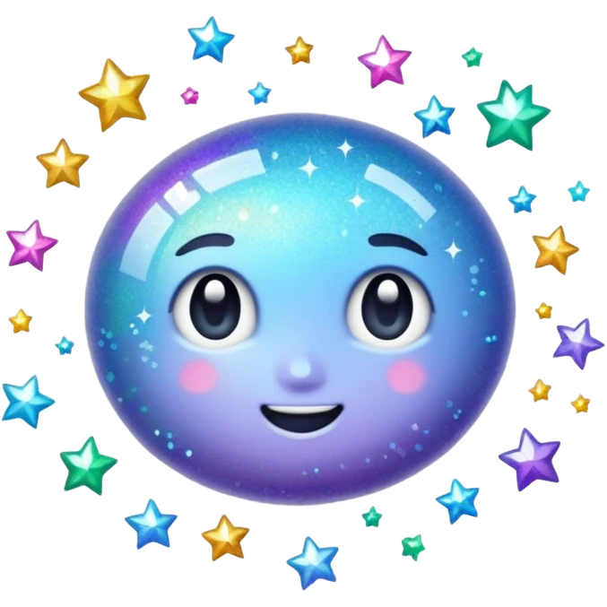 glitter tada emoji