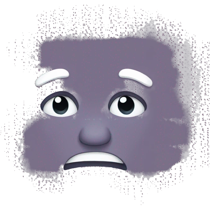 embarrassed shy worried face  emoji