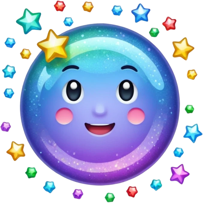 glitter tada emoji