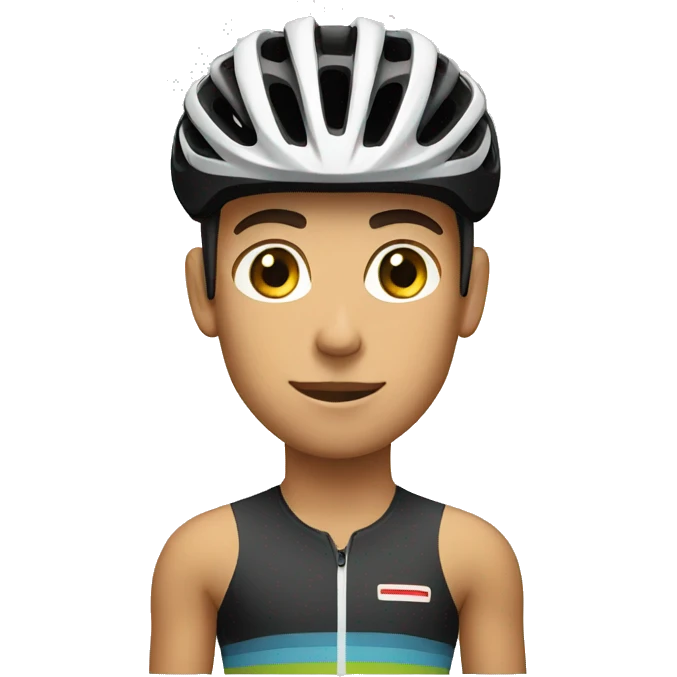 cycling frontal emoji