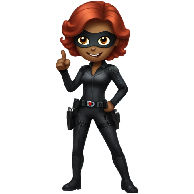 Black Widow thumbs up  emoji