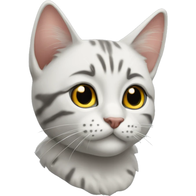 Милая кошка спит  emoji