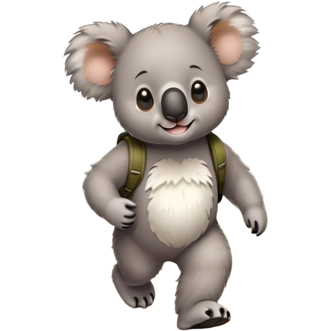 Koala hiking  emoji