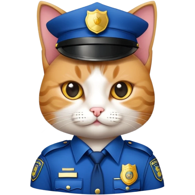 cat polic emoji