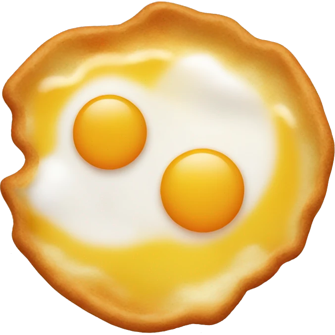 fried eggs emoji