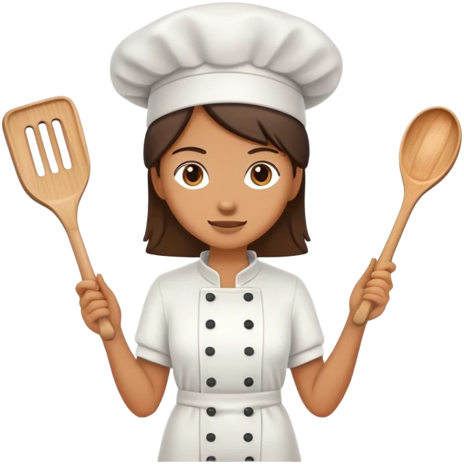 Cook with spatula  emoji