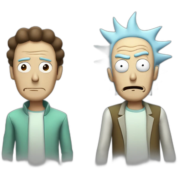 rick and morty emoji