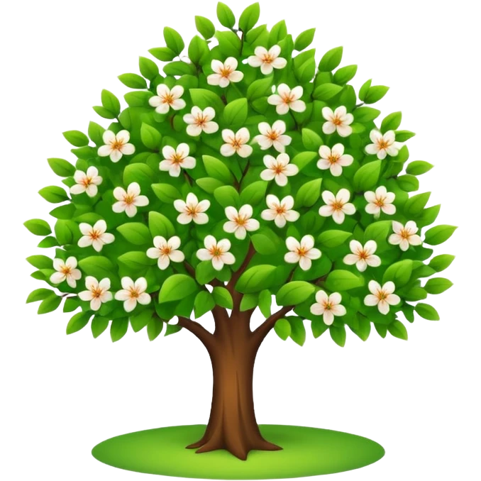 spring tree emoji