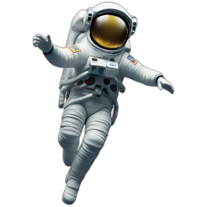 Flying wommen in space emoji