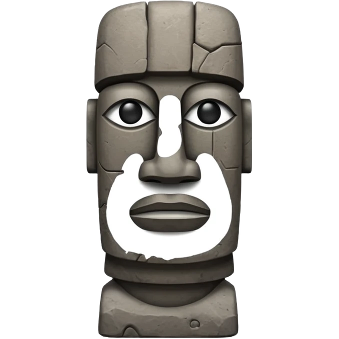 Moai emoji
