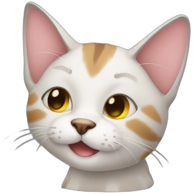 Drunk cat emoji