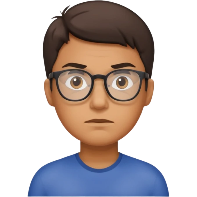 Glasses-Wearing Heroe emoji