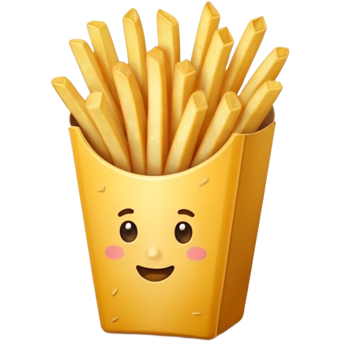 french fries emoji