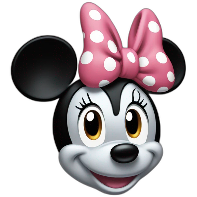  Classic Minnie Mouse is not a human emoji